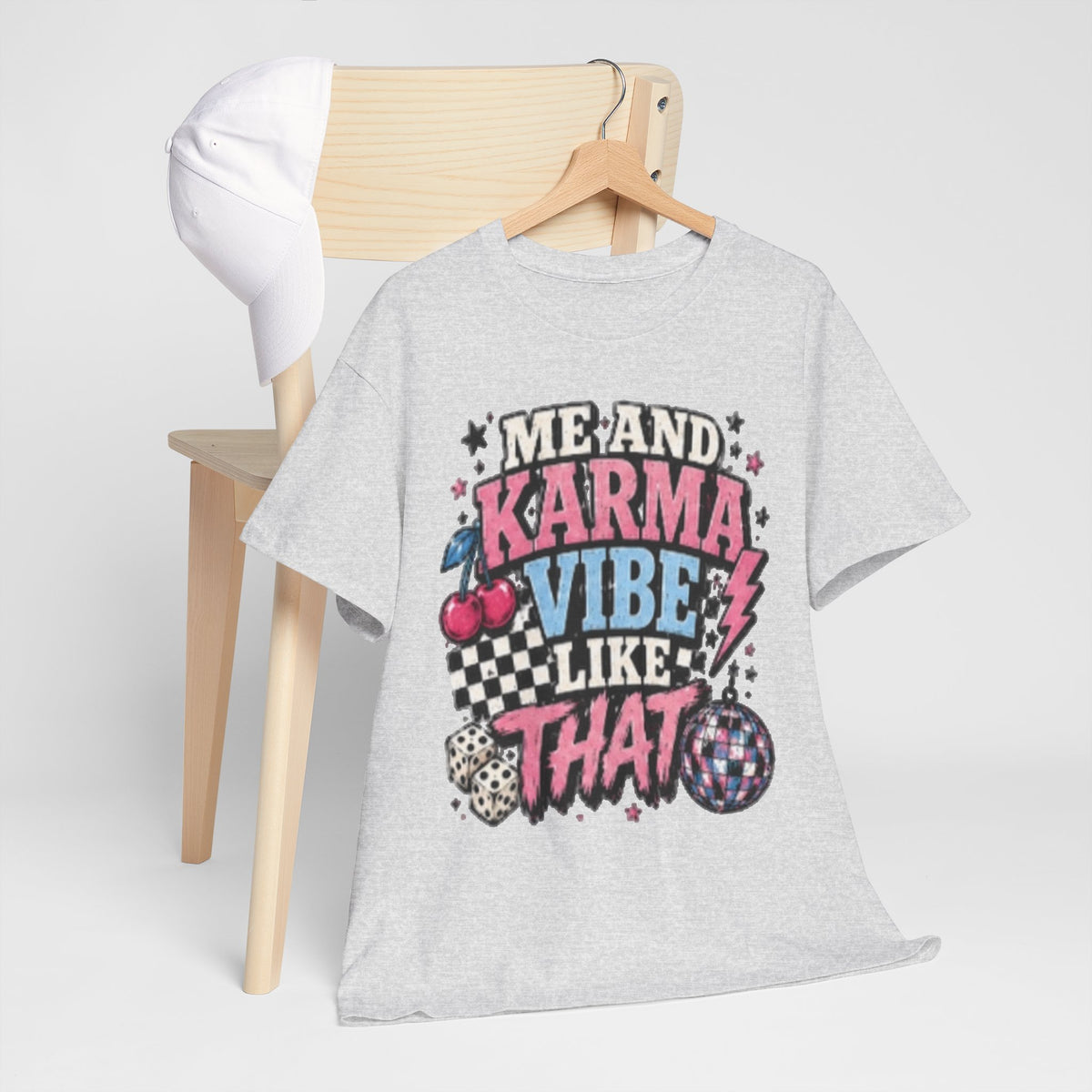 Me and Karma Vibe Like That Tee