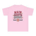 Main Character Energy Youth Tee — Cute Retro Floral Graphic Shirt
