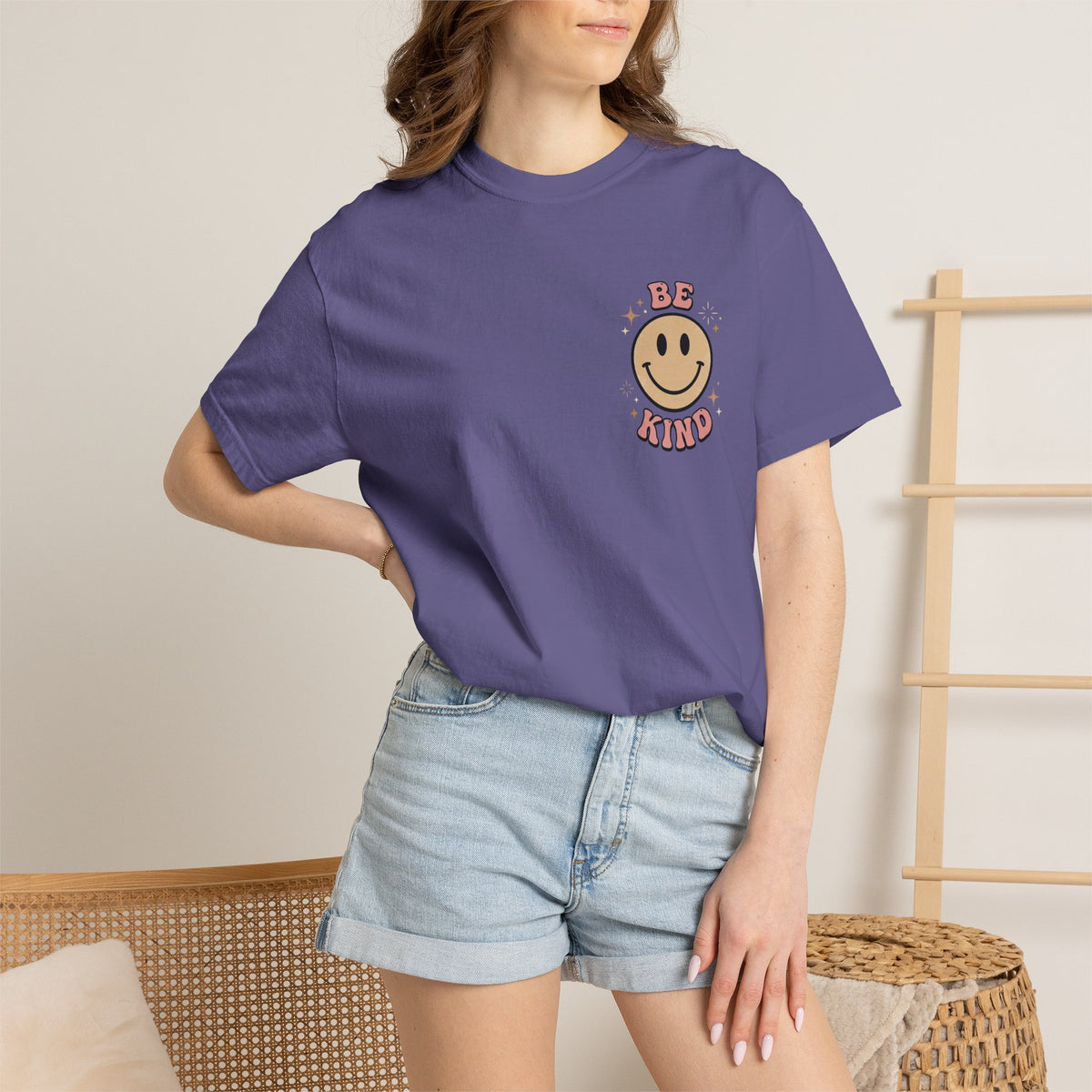 Be Kind Smiley T-Shirt — Retro 'Oh So You're Fake As F*' Graphic Tee