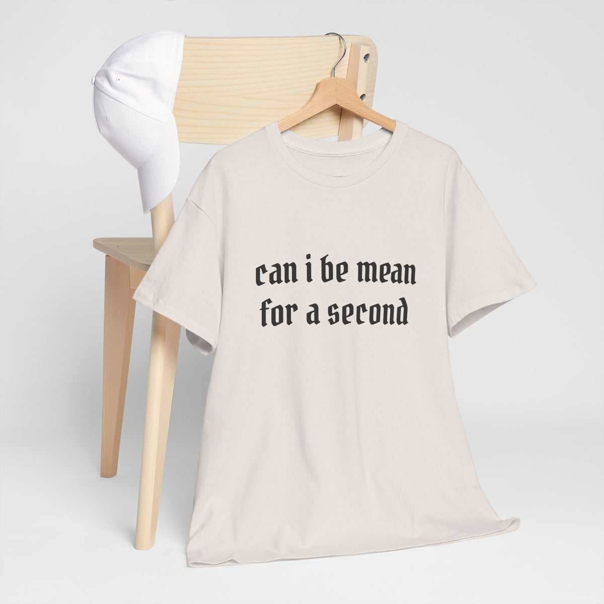 Can I Be Mean For A Second Tee — Funny Sarcastic Graphic T-Shirt