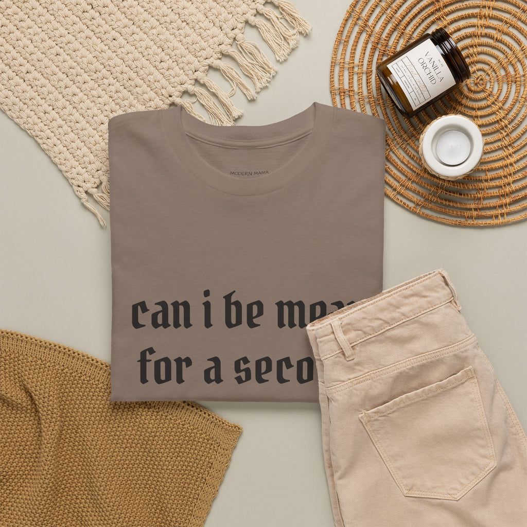 Can I Be Mean For A Second Tee — Funny Sarcastic Graphic T-Shirt