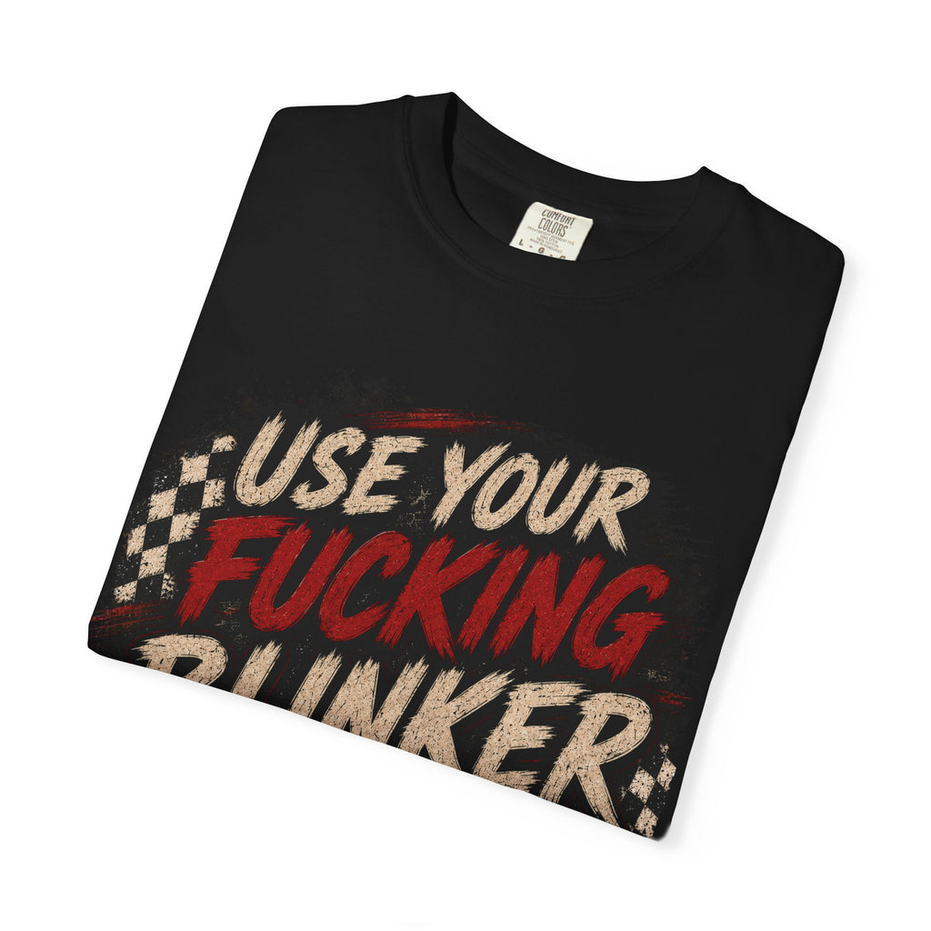 T-Shirt — "Use Your F*cking Blinker" Vintage Car Signal Tee