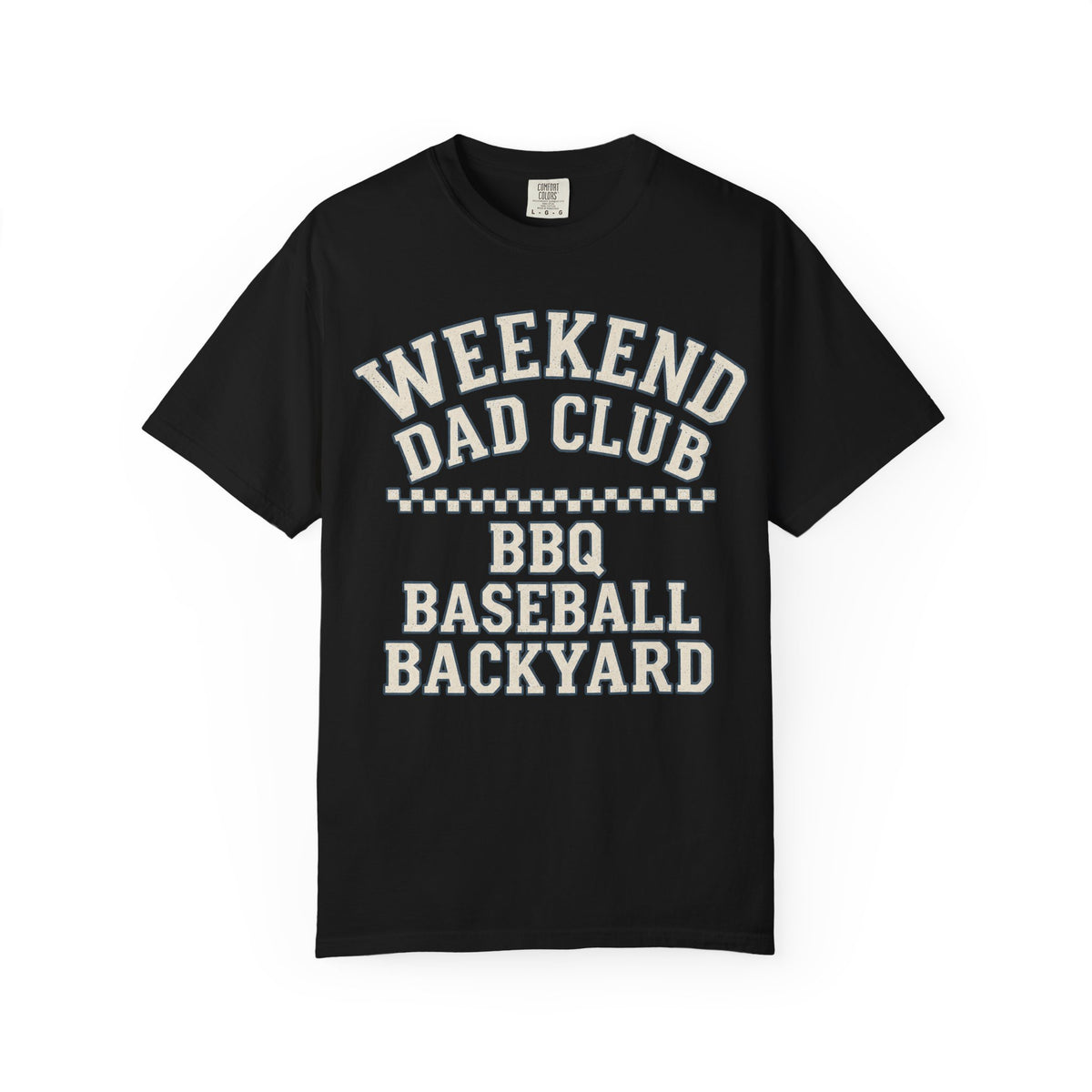 Weekend Dad Club T-Shirt — BBQ, Baseball & Backyard Tee