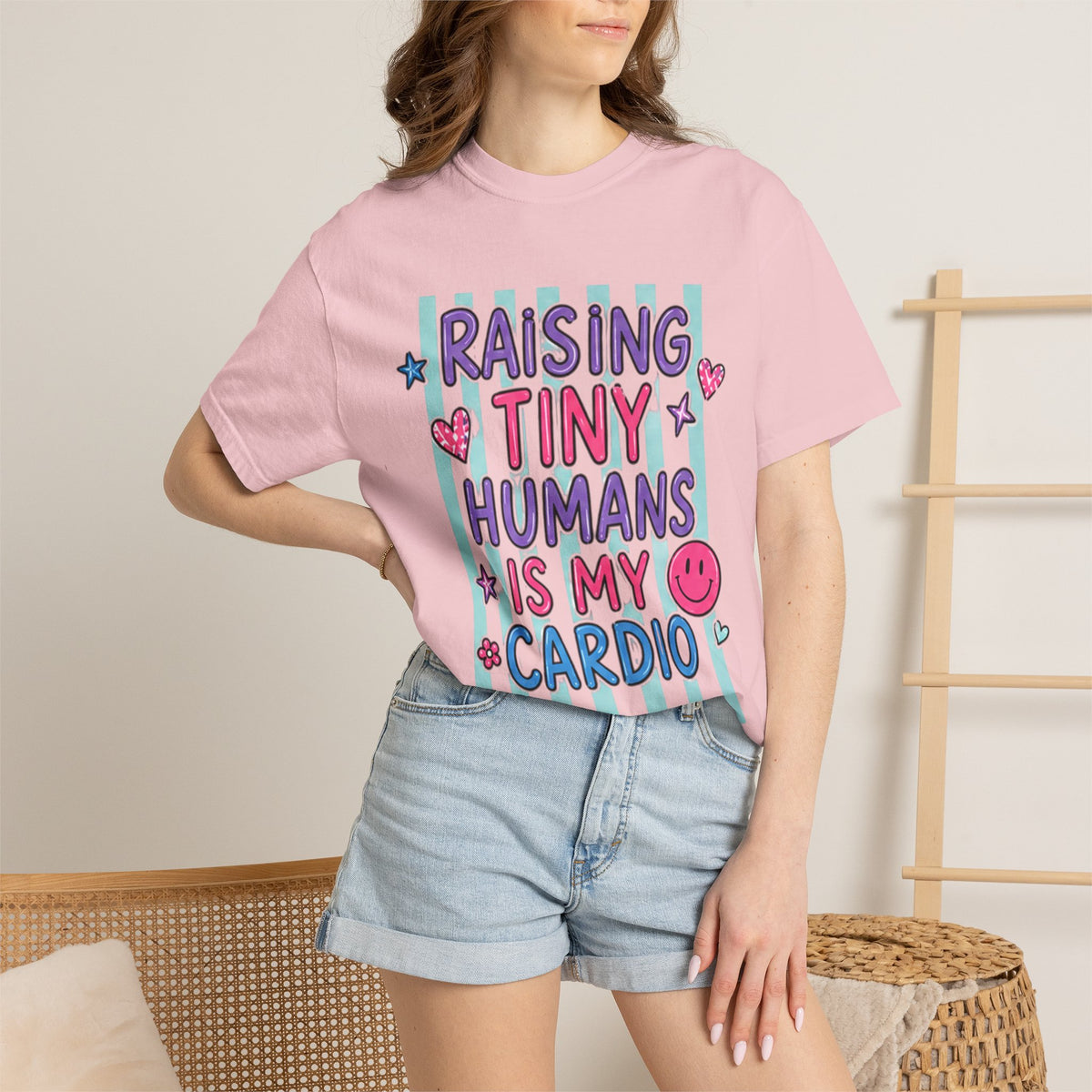 Raising Tiny Humans Is My Cardio T-Shirt