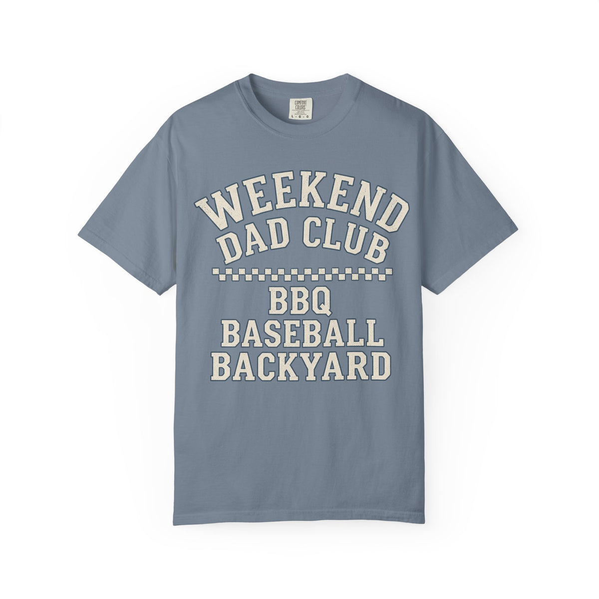 Weekend Dad Club T-Shirt — BBQ, Baseball & Backyard Tee