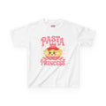 Kids Tee — 'Pasta Princess' Cute Cartoon Pasta Graphic Shirt for Girls