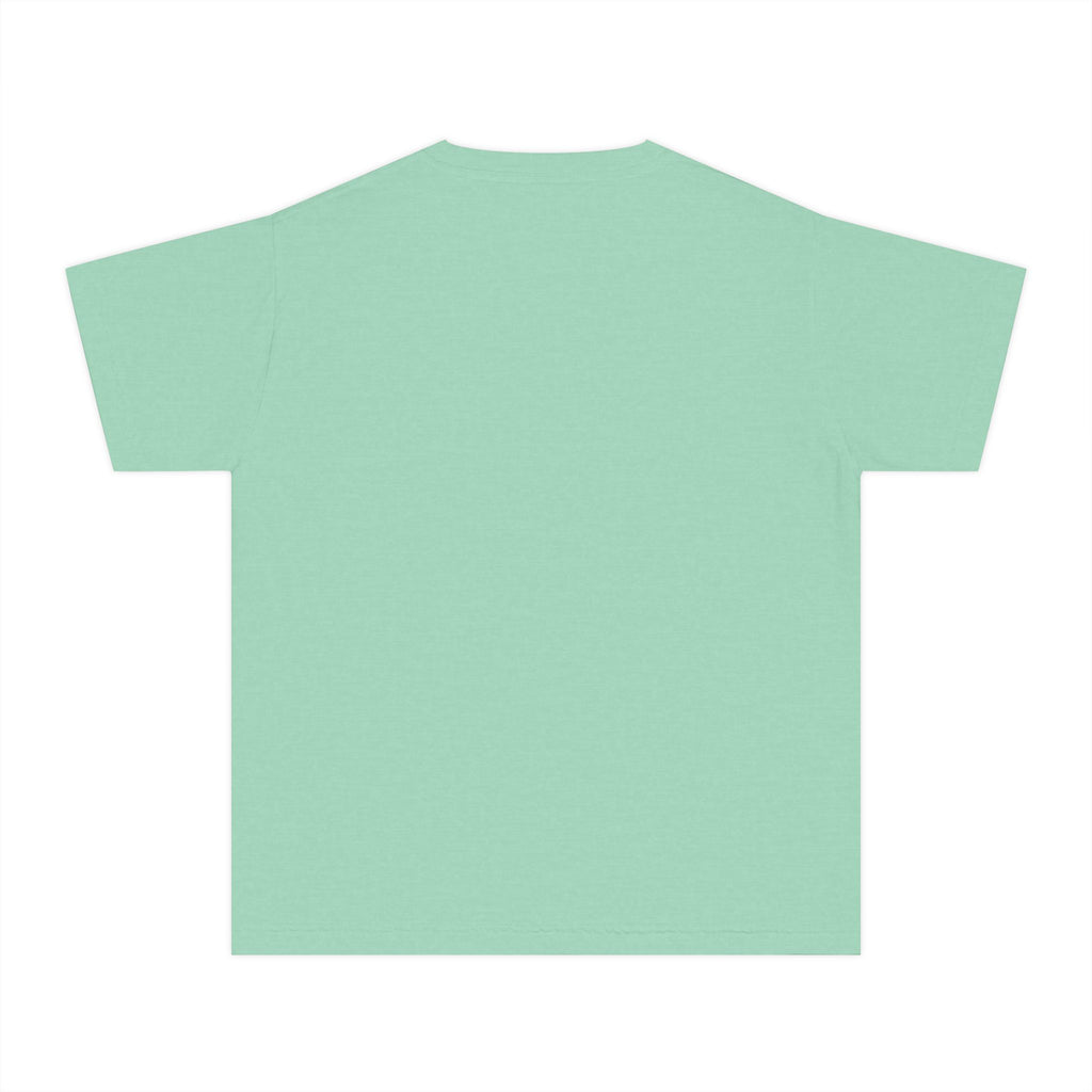 Cool Dudes Club Youth Tee — Retro Skateboard Smiley Checkered Graphic