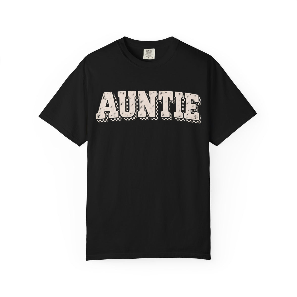 Auntie Vintage-Style Tee — 'AUNTIE' Graphic T-Shirt