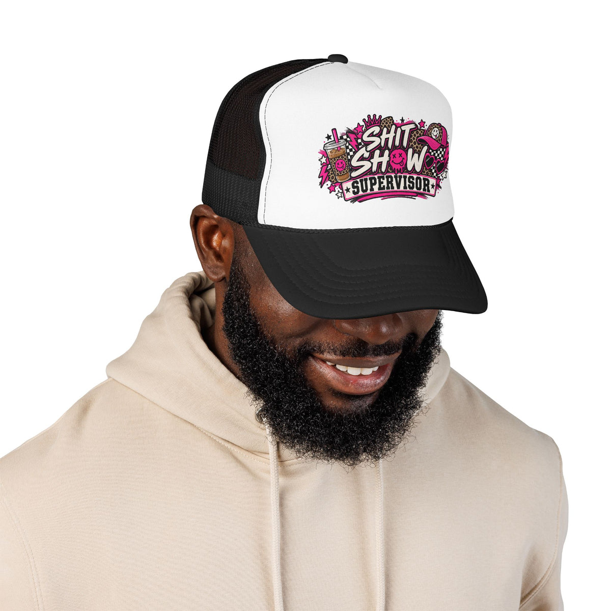 Shit Show Supervisor Foam Trucker Hat
