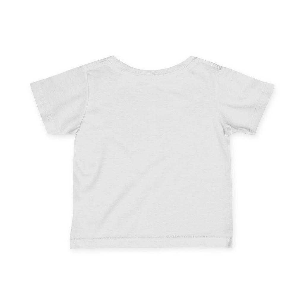 Infant Tee — "Just Here for the Garlic Bread" Cute Baby Shirt