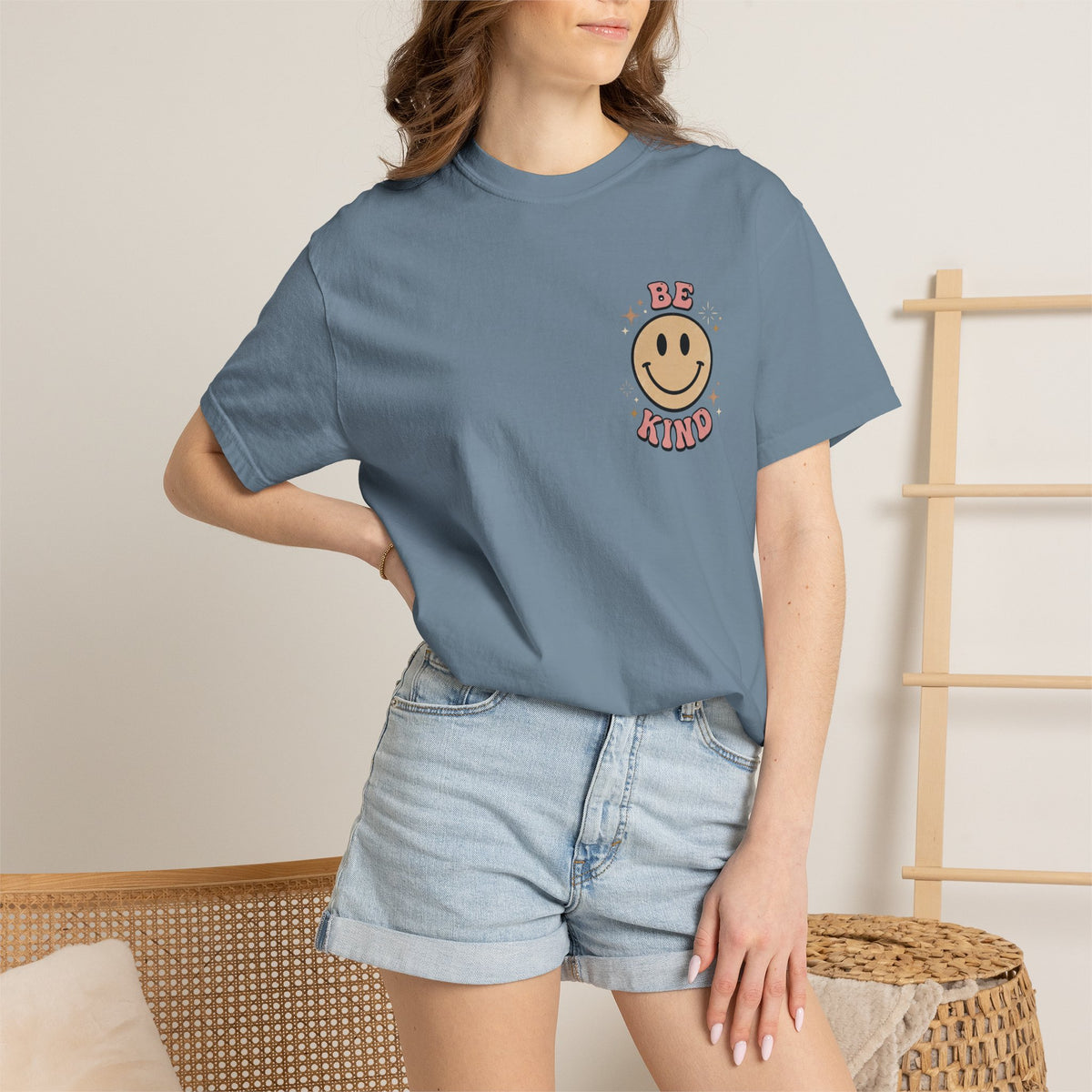 Be Kind Smiley T-Shirt — Retro 'Oh So You're Fake As F*' Graphic Tee