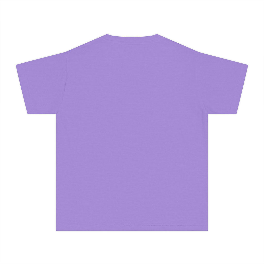 Youth Tee - "Just a Girl" Pink Bow & Cherries Graphic