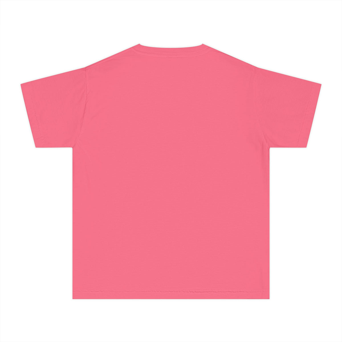 Youth Tee - "Messy Hair, Don’t Care" Smiley Graphic