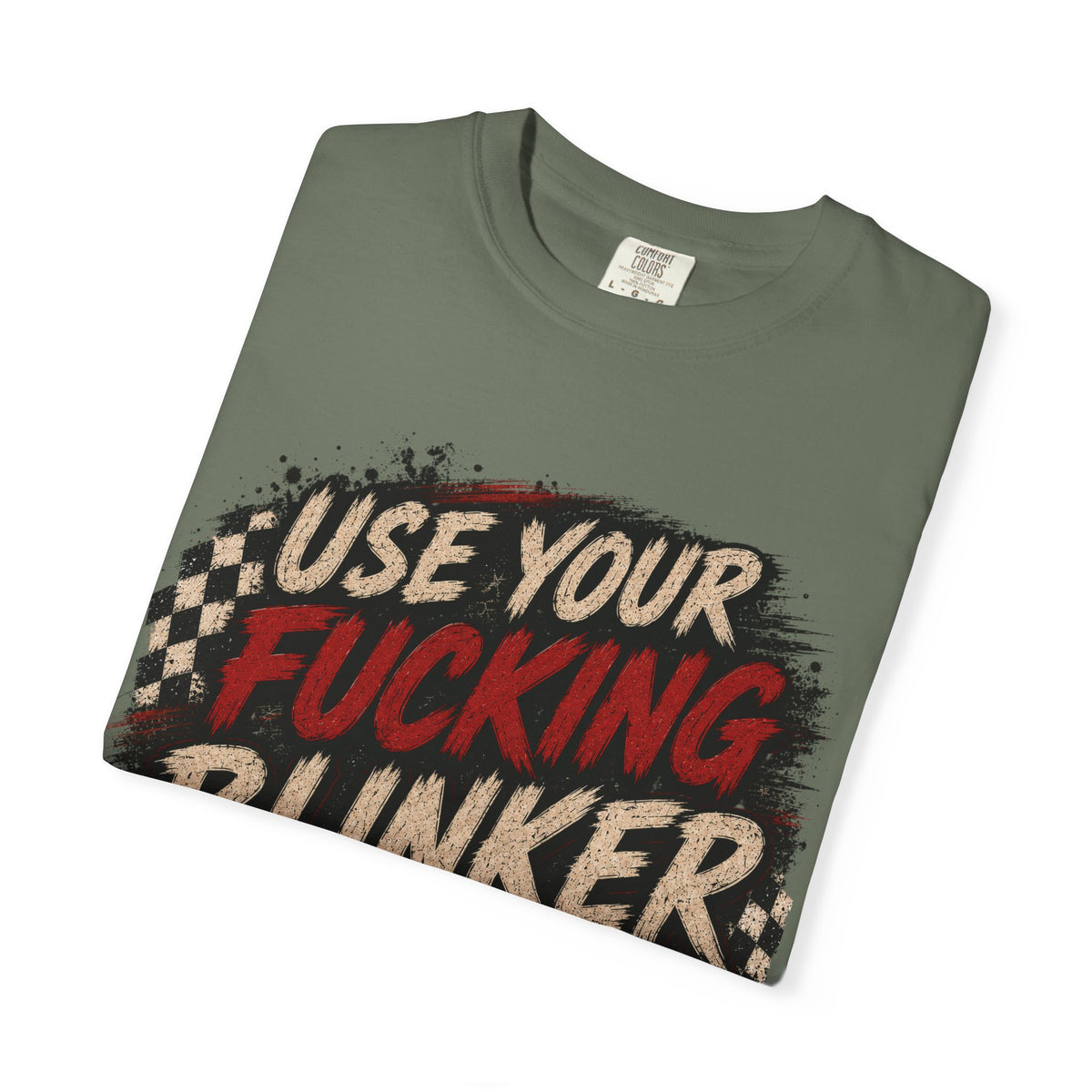 T-Shirt — "Use Your F*cking Blinker" Vintage Car Signal Tee