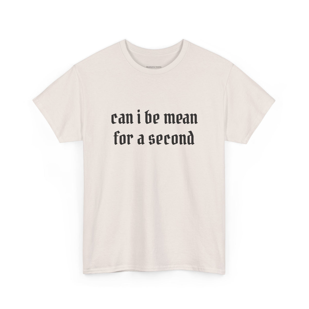 Can I Be Mean For A Second Tee — Funny Sarcastic Graphic T-Shirt