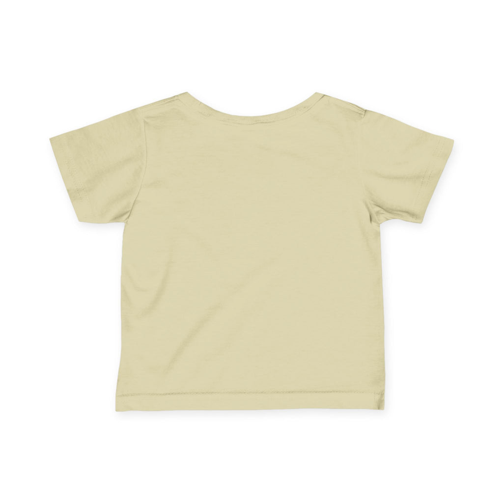 Infant Tee — "Just Here for the Garlic Bread" Cute Baby Shirt