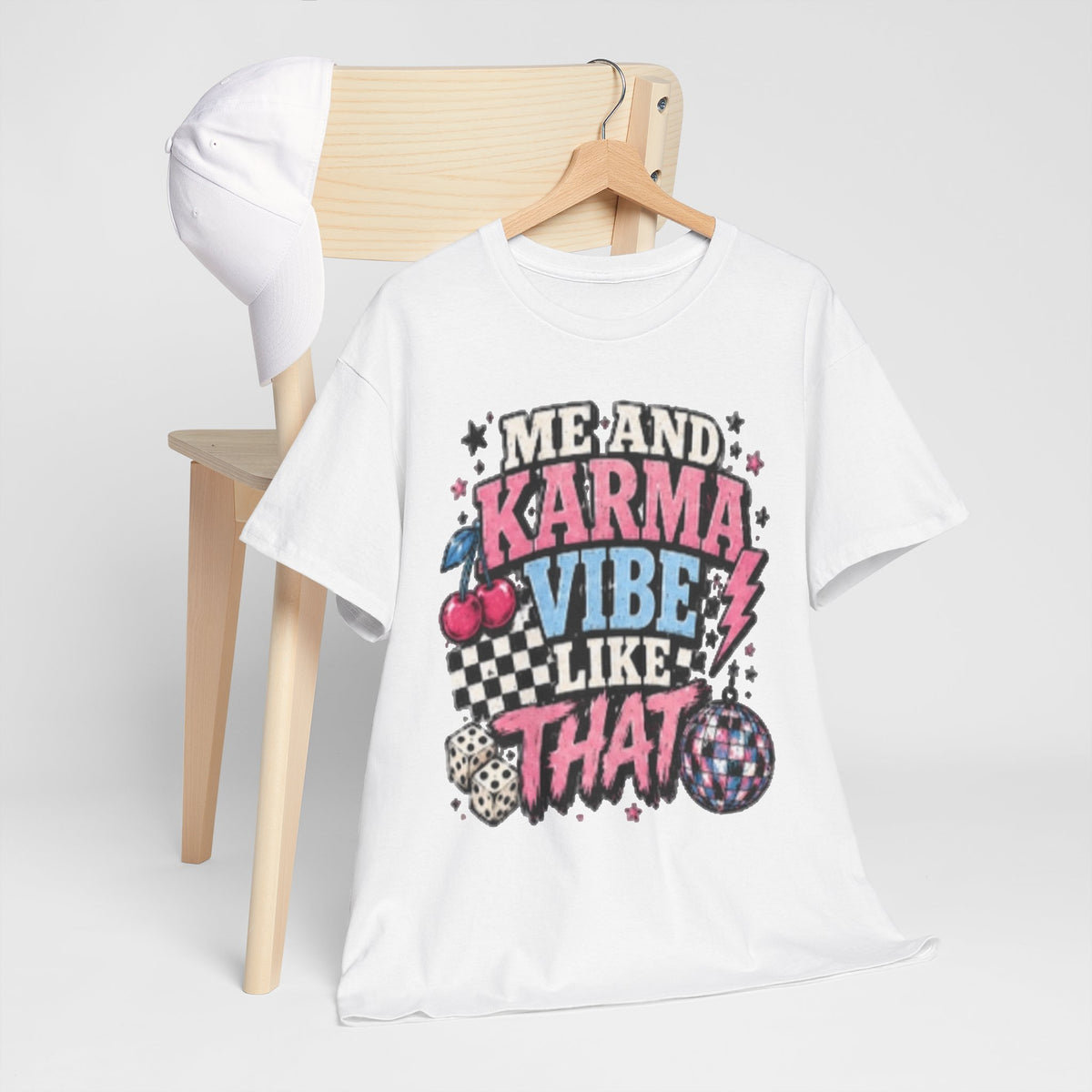 Me and Karma Vibe Like That Tee