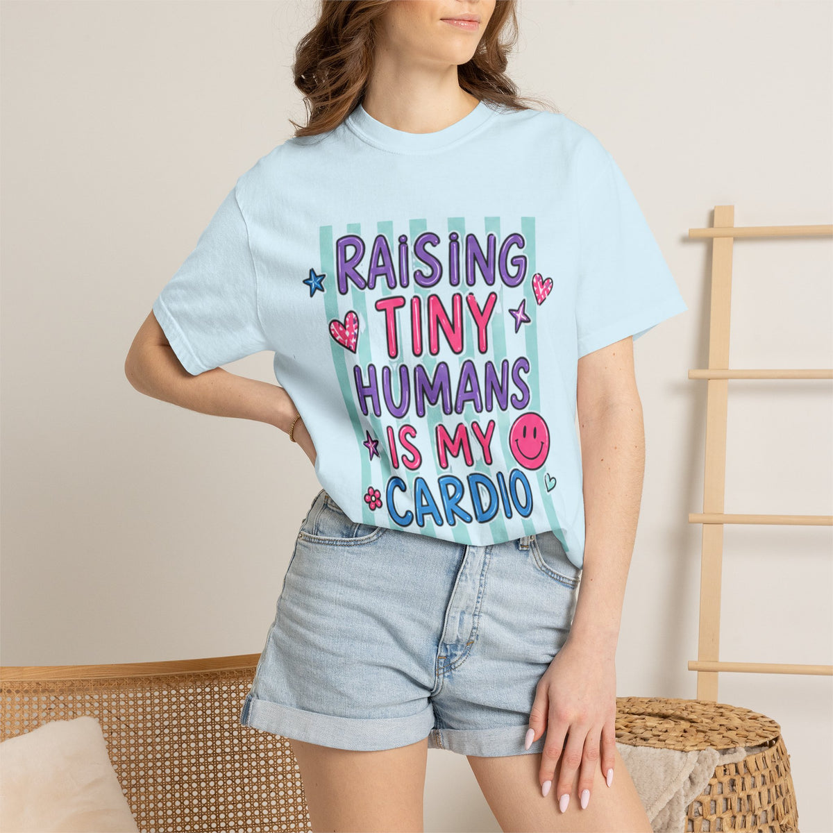 Raising Tiny Humans Is My Cardio T-Shirt