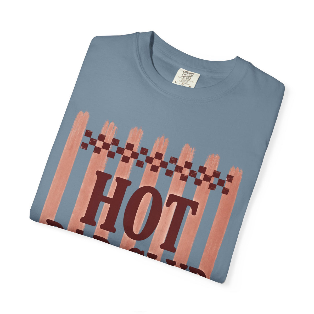 Hot Dad Club T-Shirt — Retro Check Fathers' Day Tee