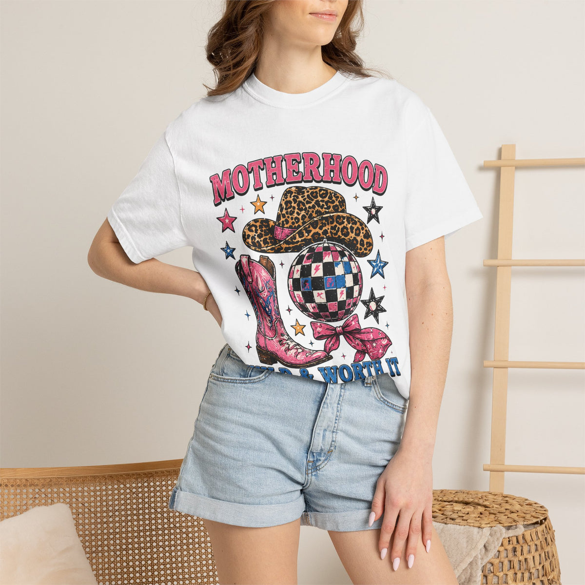 Motherhood Wild & Worth It T-Shirt