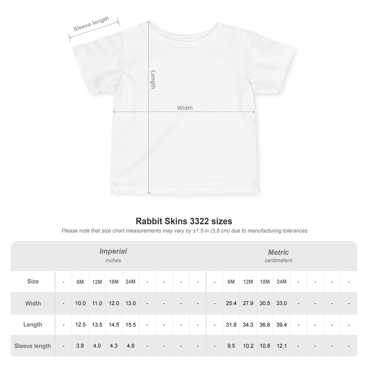 Infant Tee — "Just Here for the Garlic Bread" Cute Baby Shirt