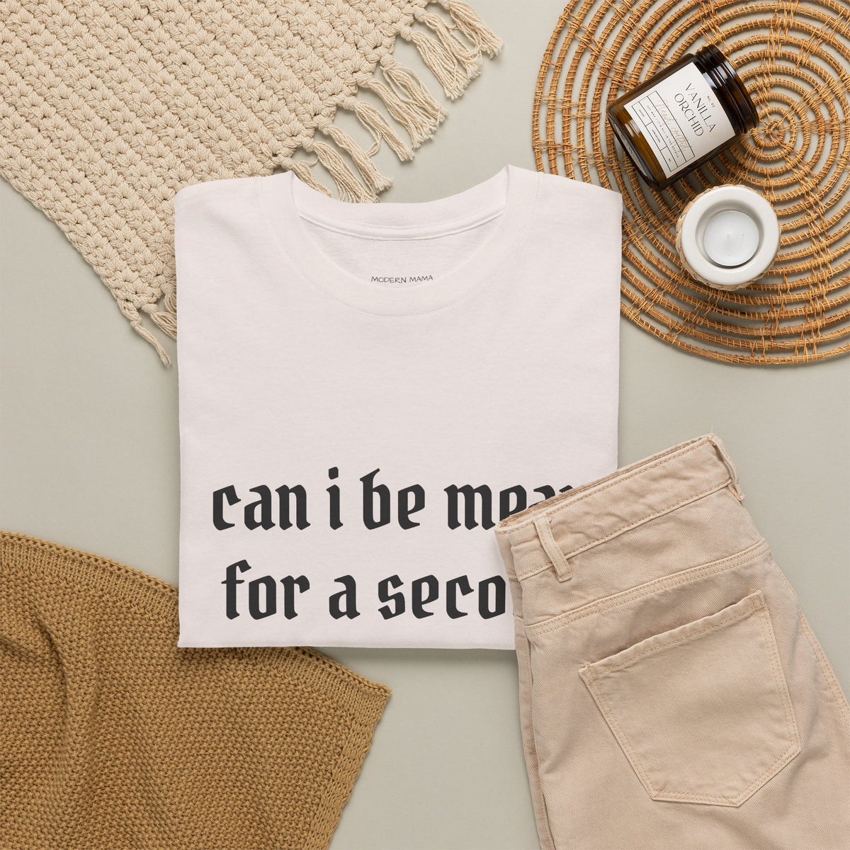 Can I Be Mean For A Second Tee — Funny Sarcastic Graphic T-Shirt