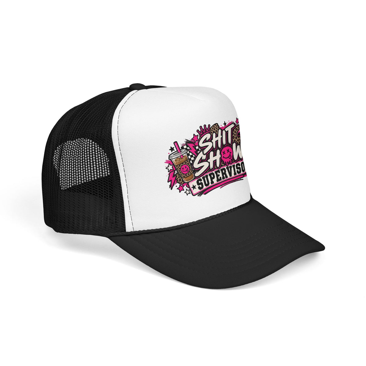 Shit Show Supervisor Foam Trucker Hat