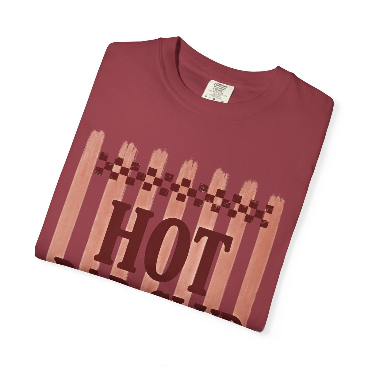 Hot Dad Club T-Shirt — Retro Check Fathers' Day Tee