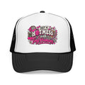 Just a Hot Mess With Tiny Humans Trucker Hat — Funny Mom Parenting Foam Hat