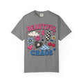 Beautiful Chaos Graphic T-Shirt — Retro Cute Patchwork Print