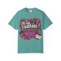 Funny Graphic T-Shirt — "The Kids Are Probably Fine" Retro Doodle Tee