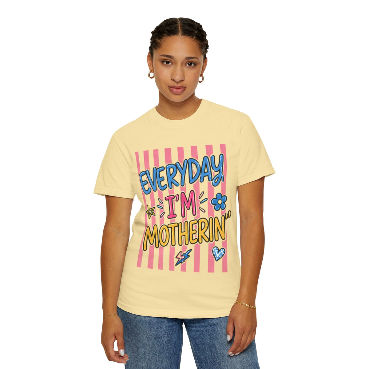 Everyday I'm Motherin' T-Shirt — Fun Mom Graphic Tee