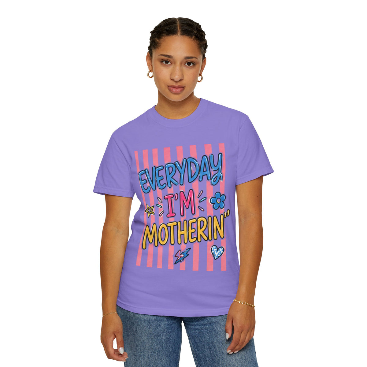 Everyday I'm Motherin' T-Shirt — Fun Mom Graphic Tee