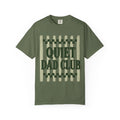 Quiet Dad Club T-Shirt — Vintage Green Graphic Tee for Fathers