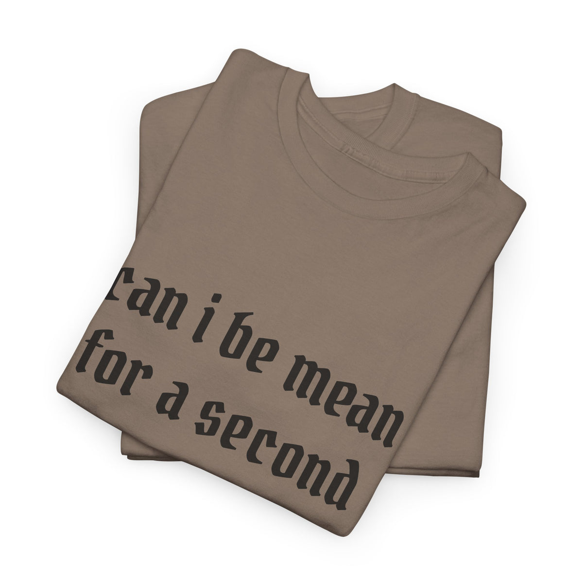 Can I Be Mean For A Second Tee — Funny Sarcastic Graphic T-Shirt
