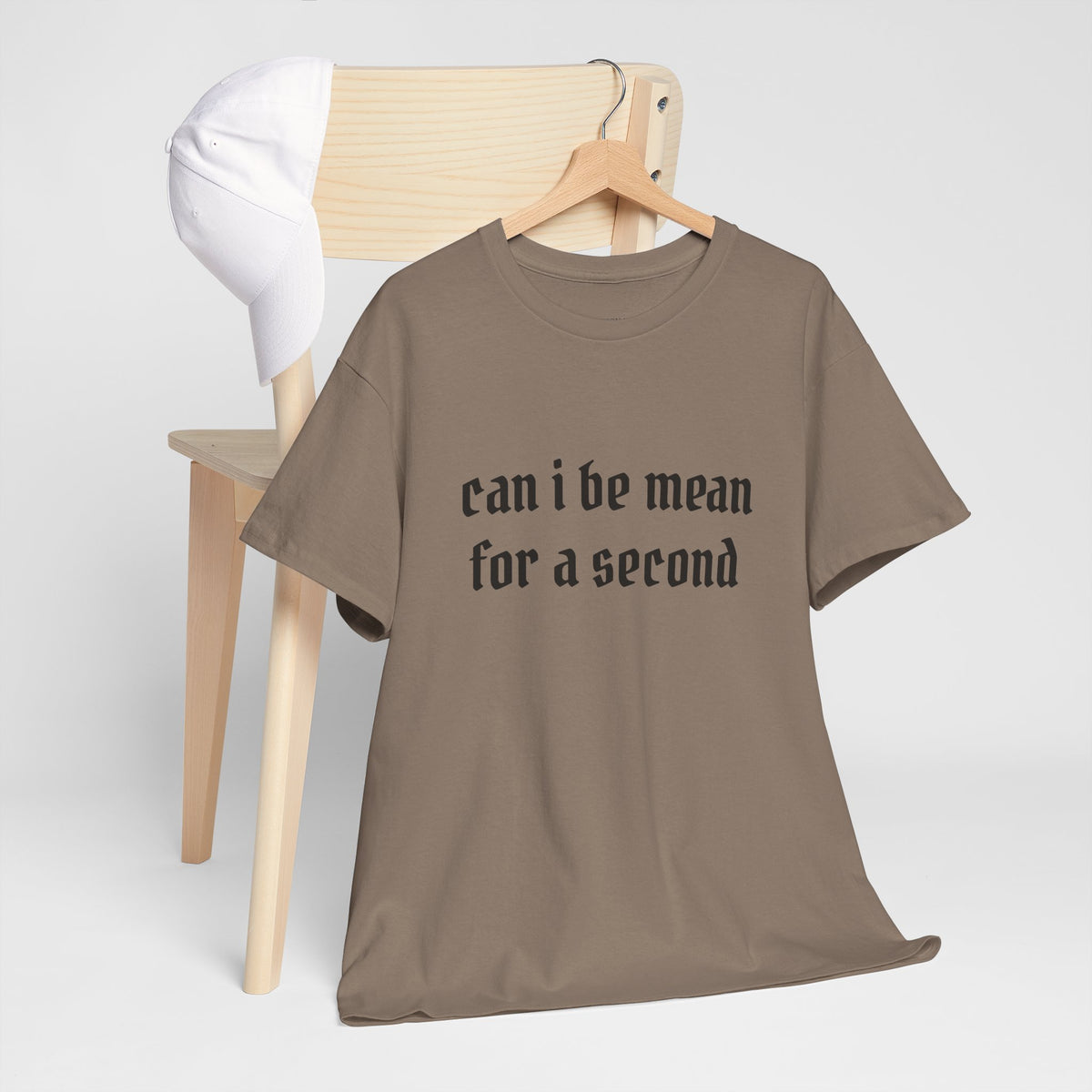 Can I Be Mean For A Second Tee — Funny Sarcastic Graphic T-Shirt