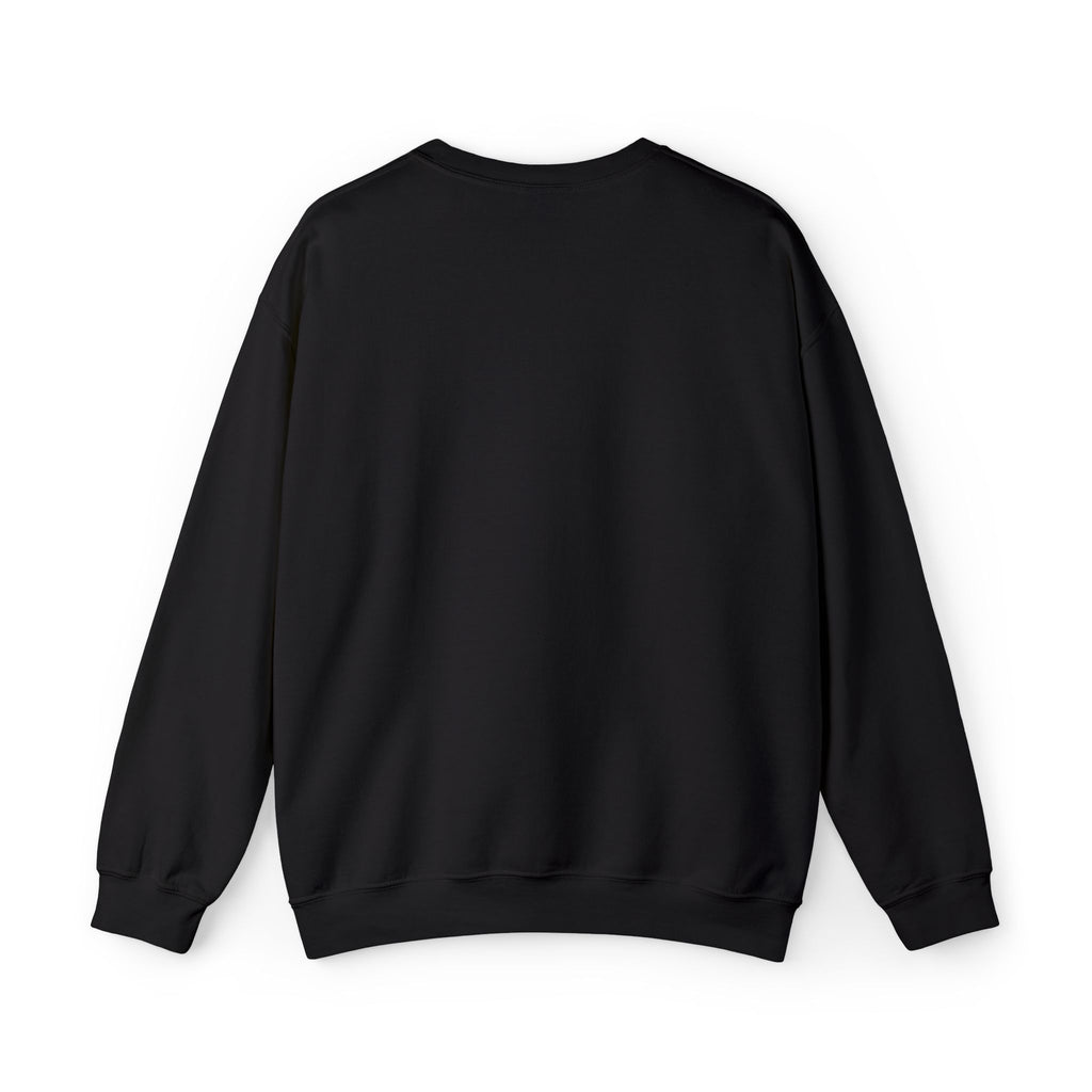 Minimalist Blue Script Crewneck Sweatshirt