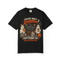 Please Don't Summon Anything In Front Of The Kids T-Shirt — Halloween Ouija Ghosts Tee