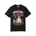 Ghosting Is My Love Language T-Shirt — Cute Retro Ghost Graphic Tee