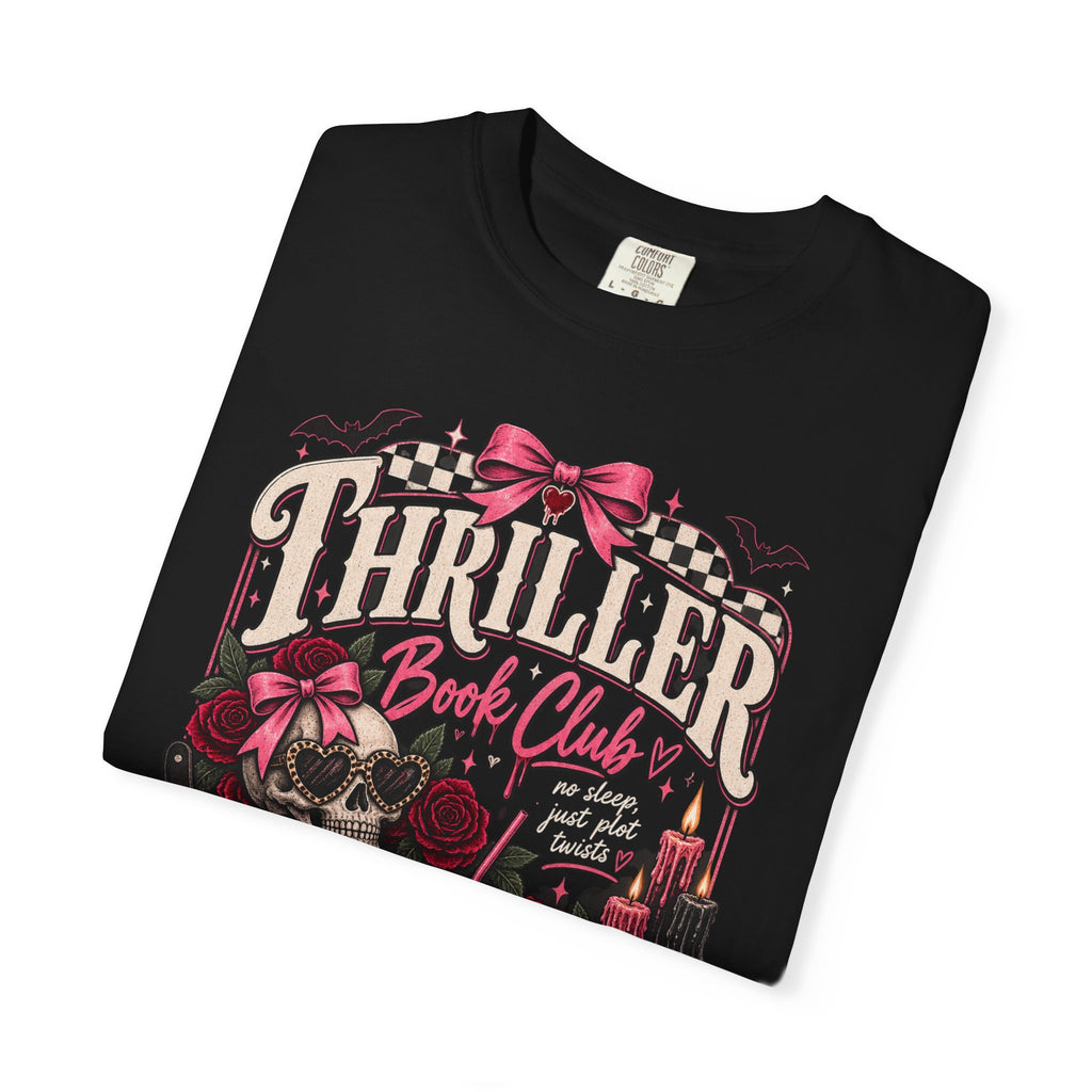 Thriller Book Club T-Shirt — Gothic Mystery Reader Tee