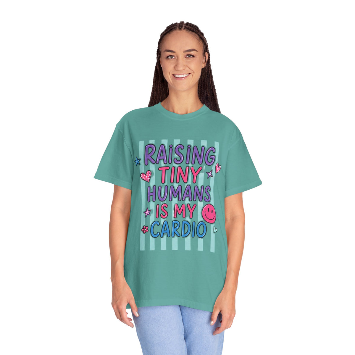 Raising Tiny Humans Is My Cardio T-Shirt