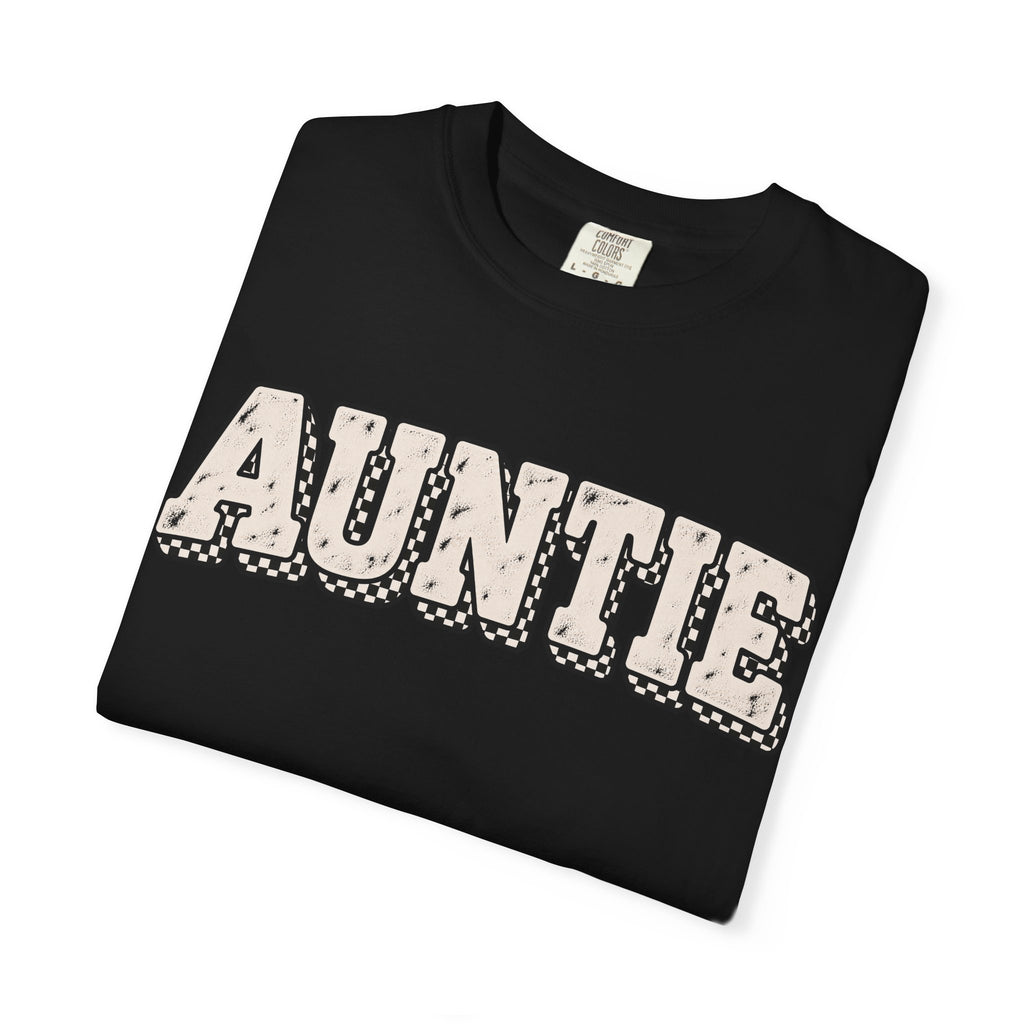 Auntie Vintage-Style Tee — 'AUNTIE' Graphic T-Shirt