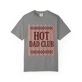 Hot Dad Club T-Shirt — Retro Check Fathers' Day Tee