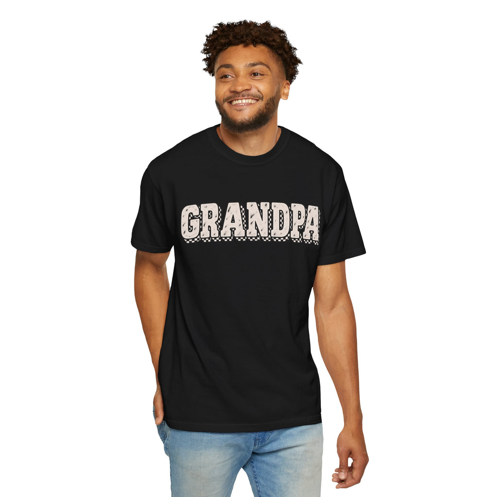 Grandpa Retro Logo T-Shirt — Vintage Style Father's Day Gift