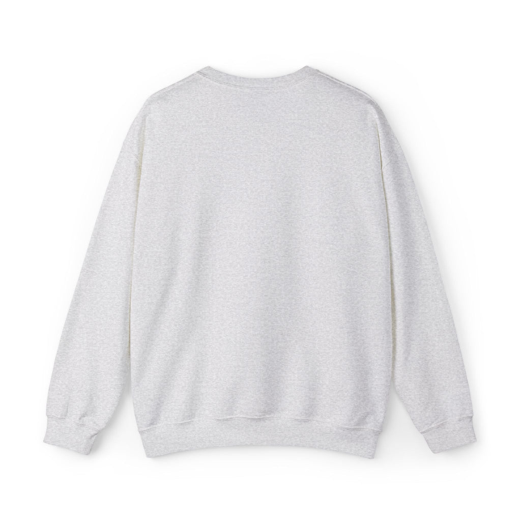 Minimalist Blue Script Crewneck Sweatshirt