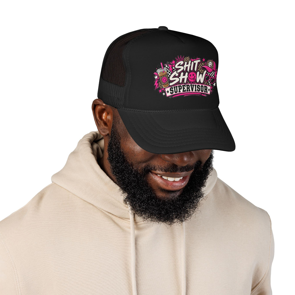 Shit Show Supervisor Foam Trucker Hat