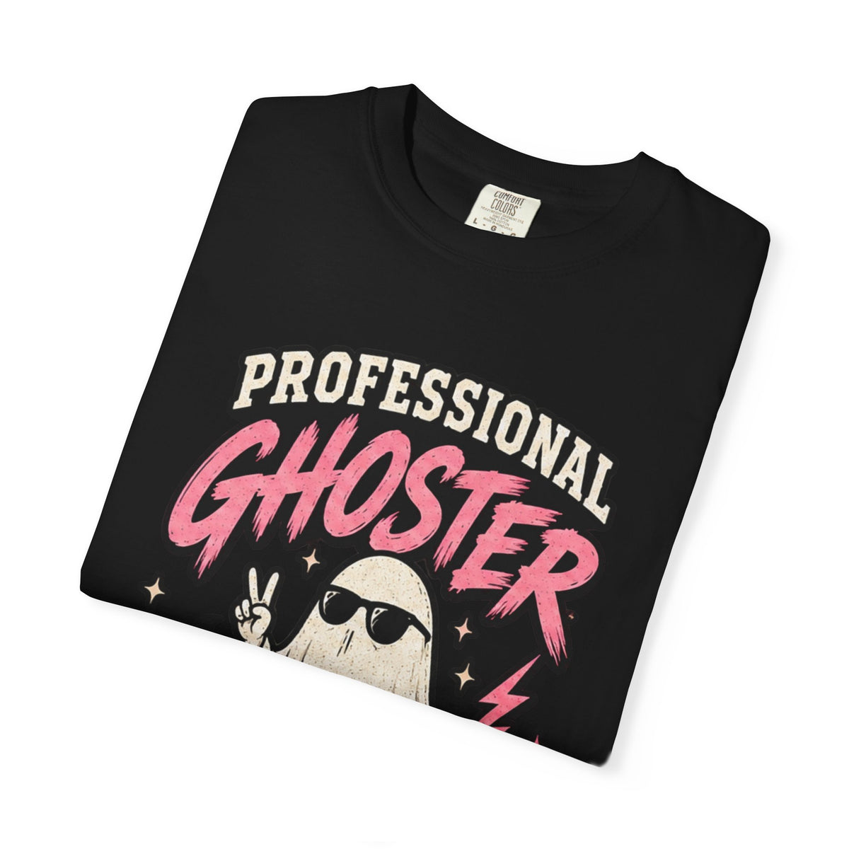 Professional Gh0ster T-Shirt — "Professional Ghoster: my dad's been doing it for years" Graphic Tee