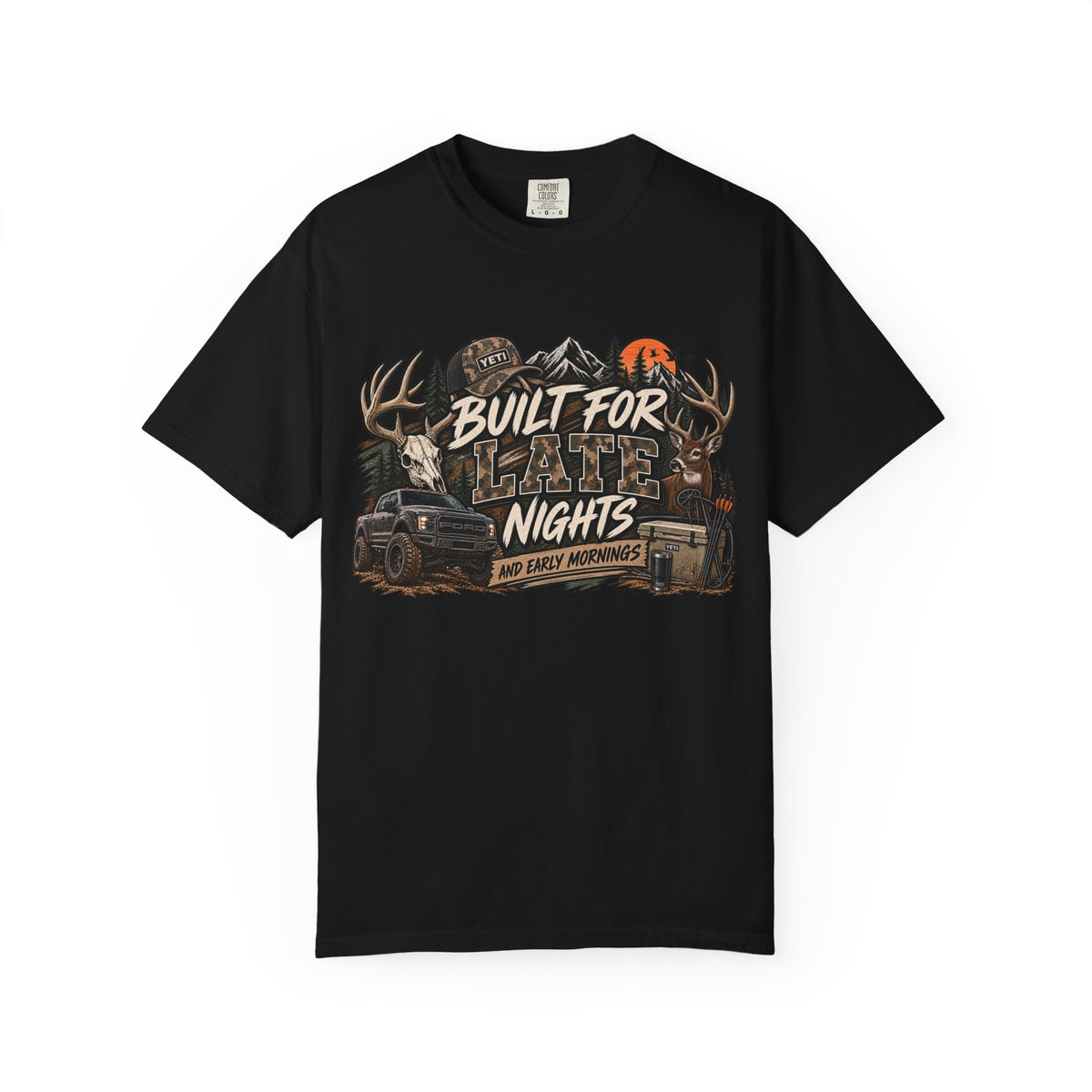 Built for Late Nights Hunting T-Shirt