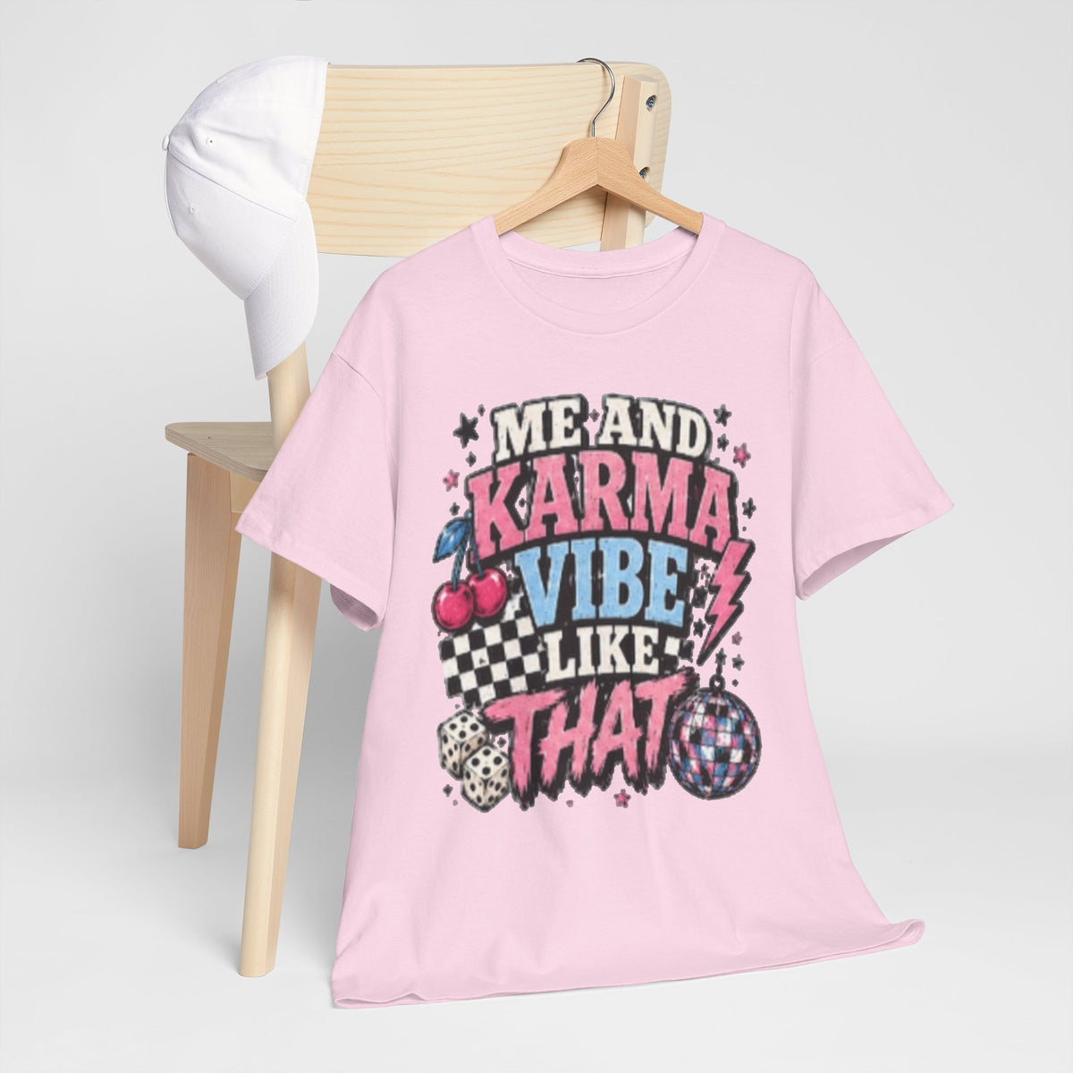 Me and Karma Vibe Like That Tee