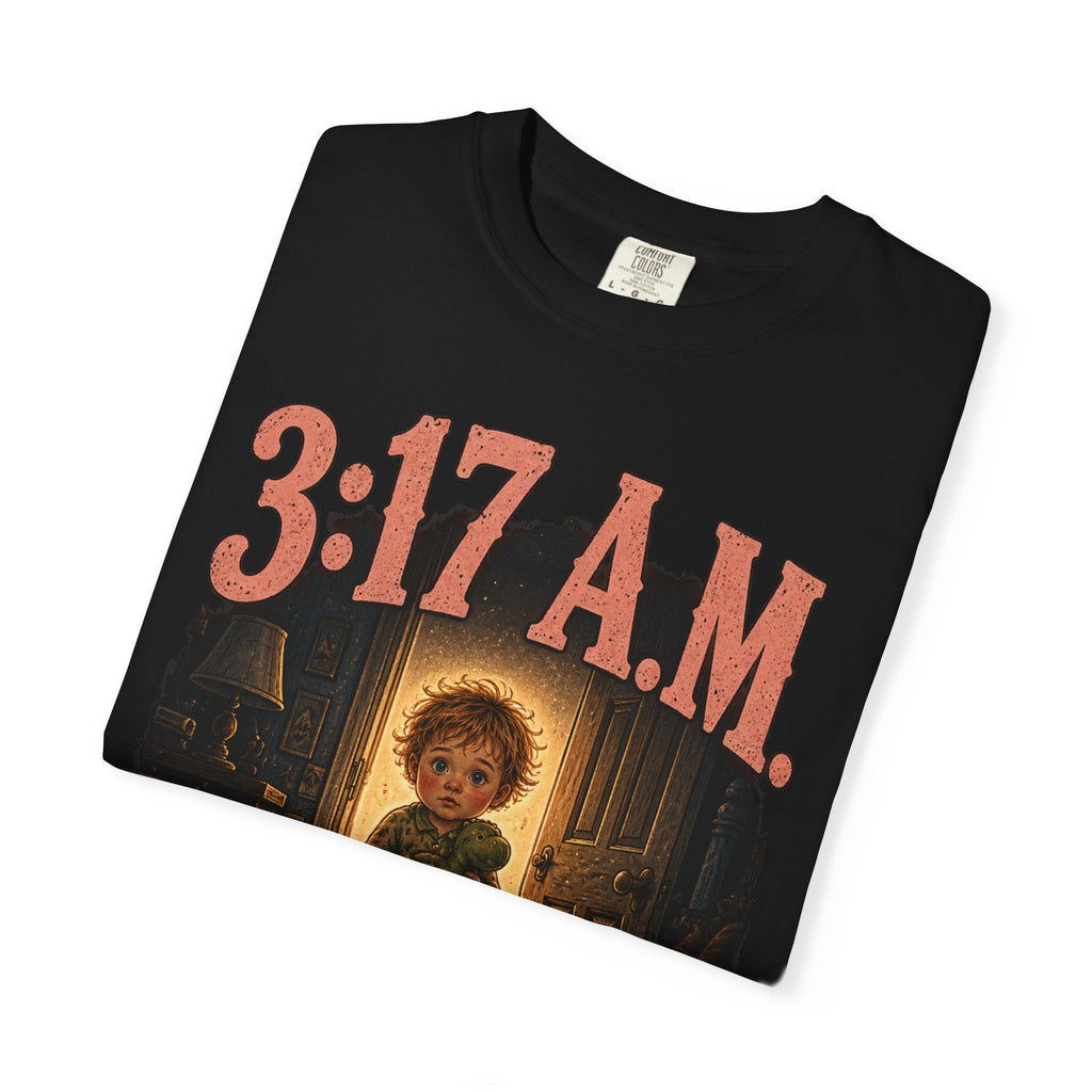 3:17 A.M. T-Shirt — Creepy Doll Nighttime Horror Tee